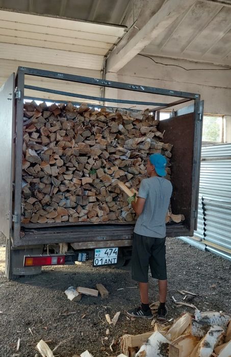 Дрова рубленные березовые