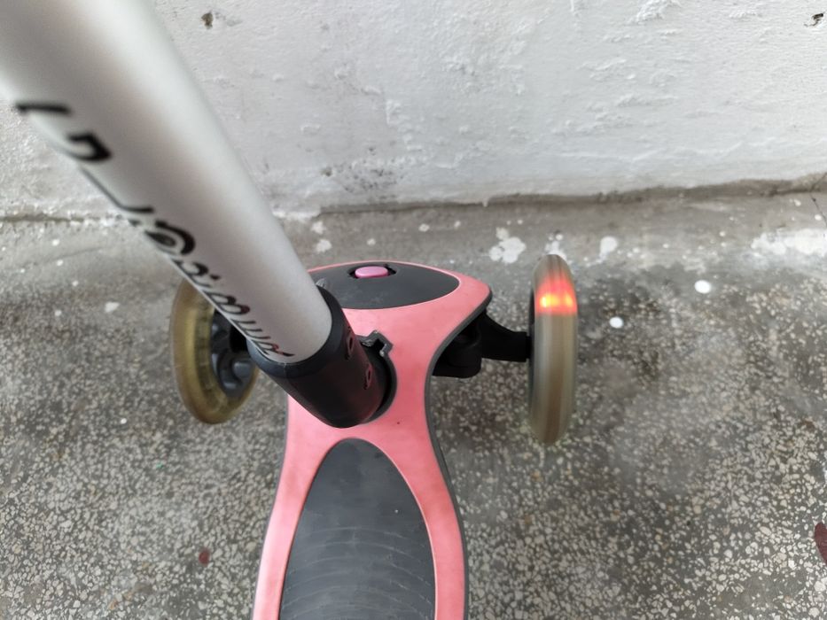 Trotinetă 3 roți Globber Premium fetițe, pliabilă