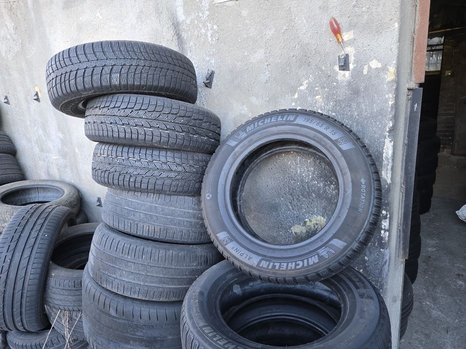 4бр. 195 65 15 Michelin зимни.