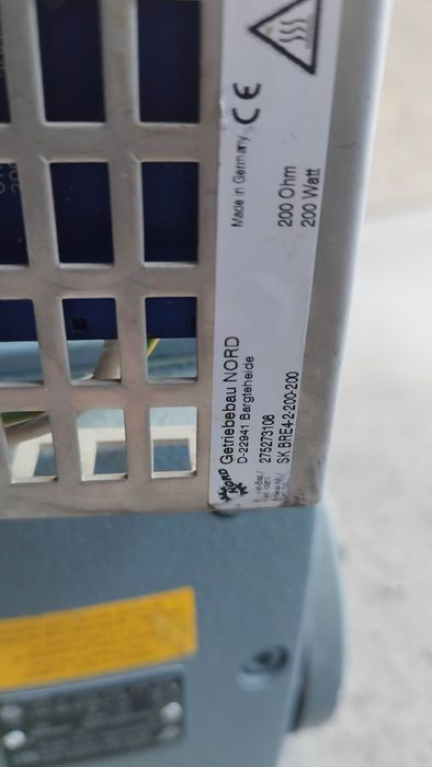 Мотор редуктором, инвертором и томозном сопротивлением