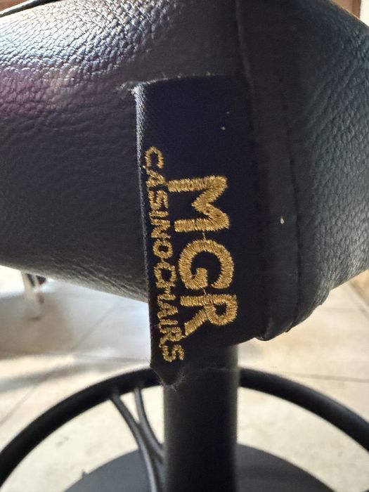 Scaun profesional MGR Casino Chairs Italia – rotativ 360°, foarte solid