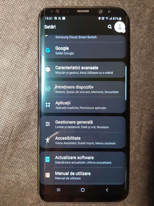 2 telefoane Samsung S8+