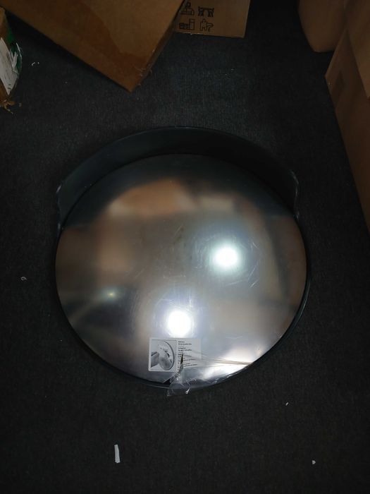 Oglinda convexa exterior 45 cm, acril, cu suport reglabil