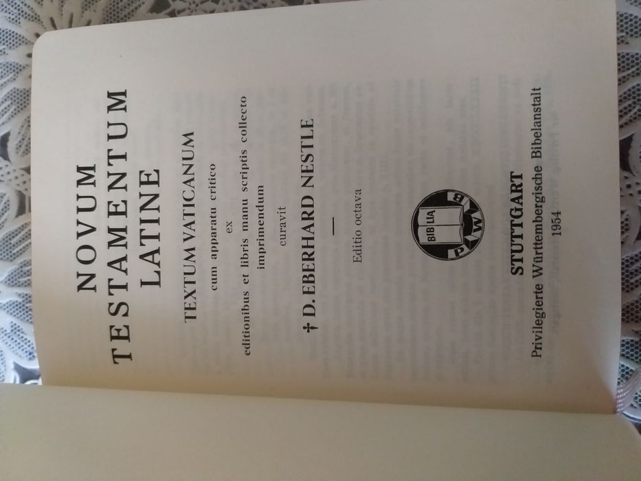 Novum Testamentum Latine