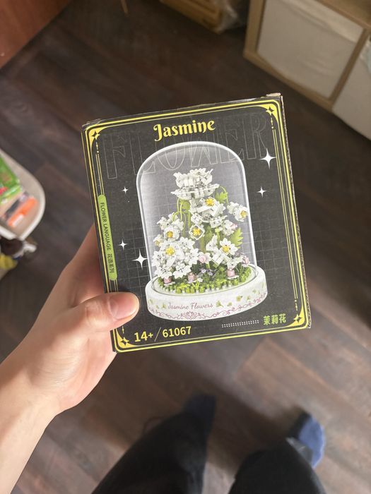 Цветы лего конструктор, подарок