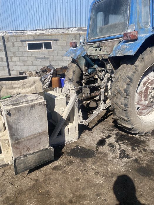 Тракток Мтз 80 дробилка