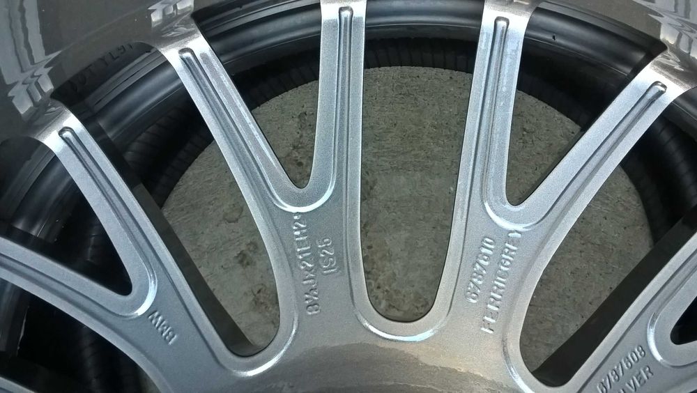 O janta fata 21 toli originala bmw seria 7 style 312 cod 6787610