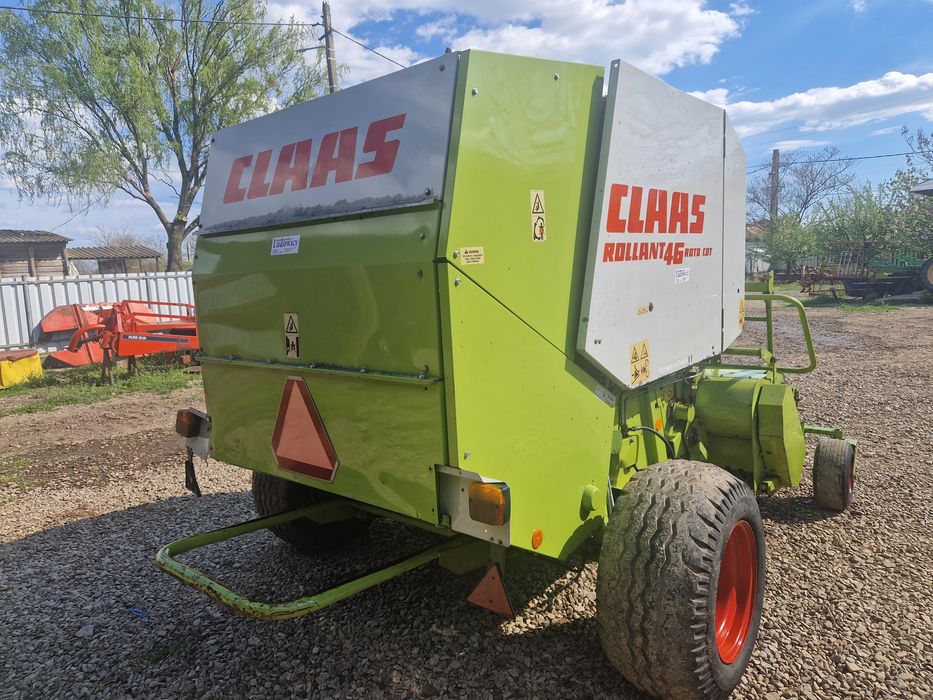 Prese balotiere Claas rollant 46Rotocut și 46 Silage