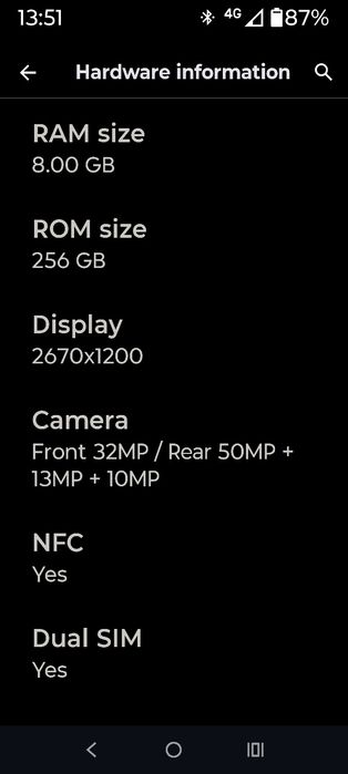 Telefon Motorola Moto Edge 50 Neo gri (grisaiile), 5G,  8GB/256GB