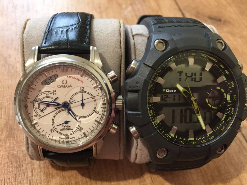 Часы Omega, Audi, Tag Haer.