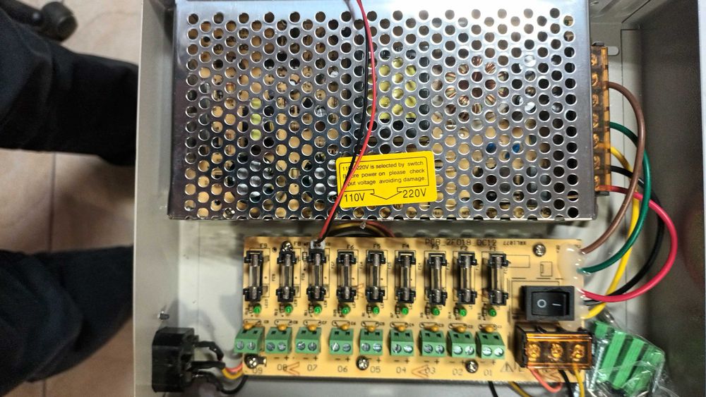 Sursa alimentare camere supraveghere CCTV