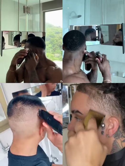 Selfcut mirror, зеркало для стрижки ,make up