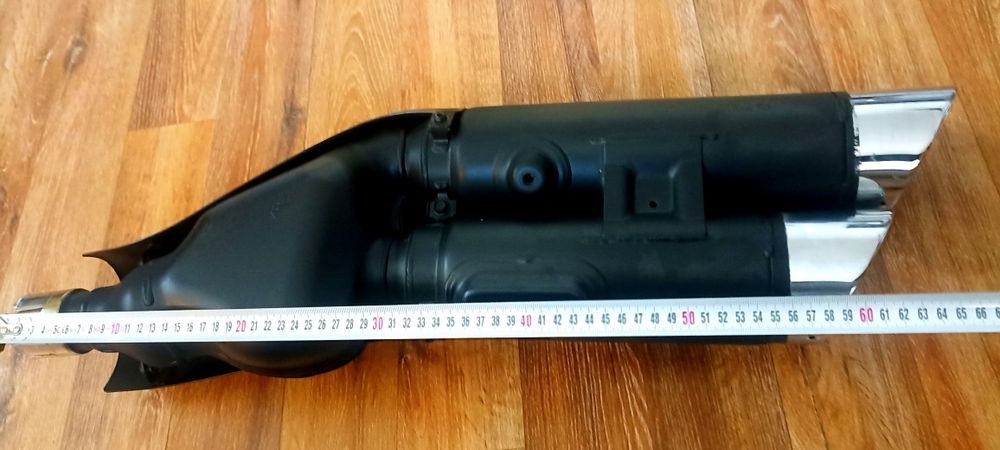 Ауспух генерация за мотор чопър, от Yamaha Stryker