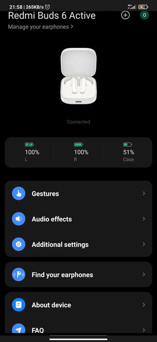 Redmi buds6 active 100% org