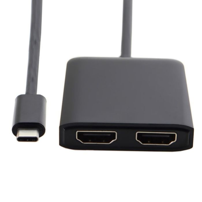 New Type c to hdmi ( 2 порт ) на два монитора, multi screen,spliter ...