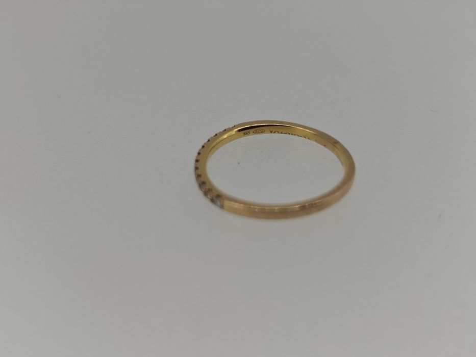 Inel aur 14k 1.24gr cu diamante naturale VALMAND (R)
