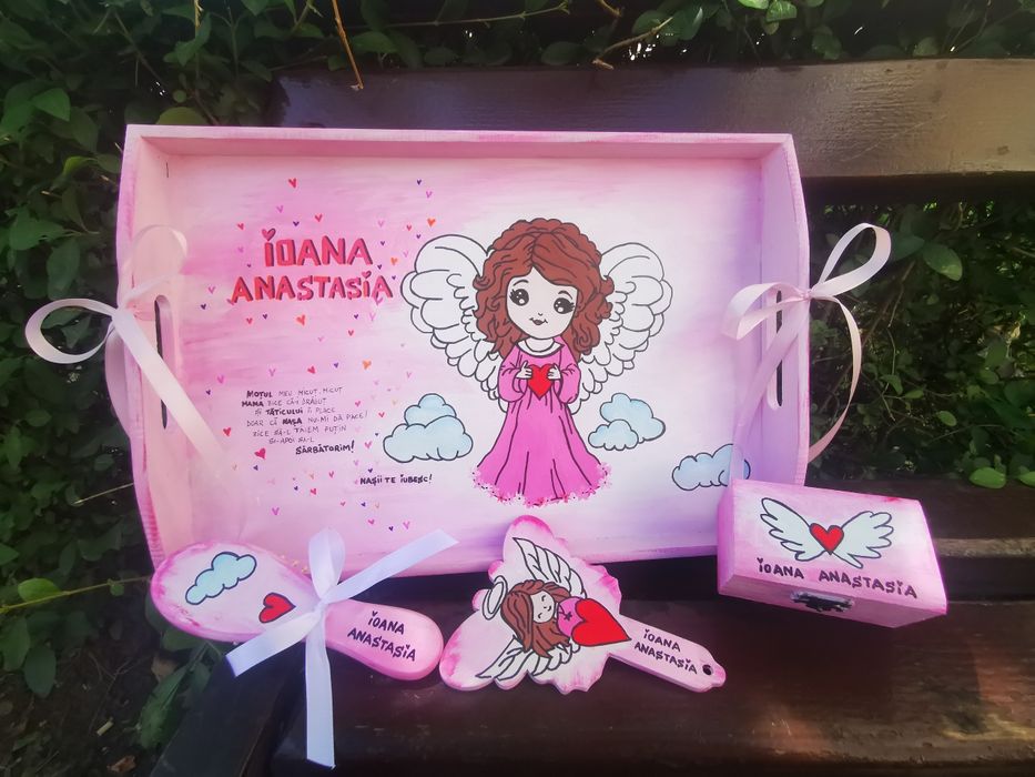 Set taviță moț / set tava turta / tava mot