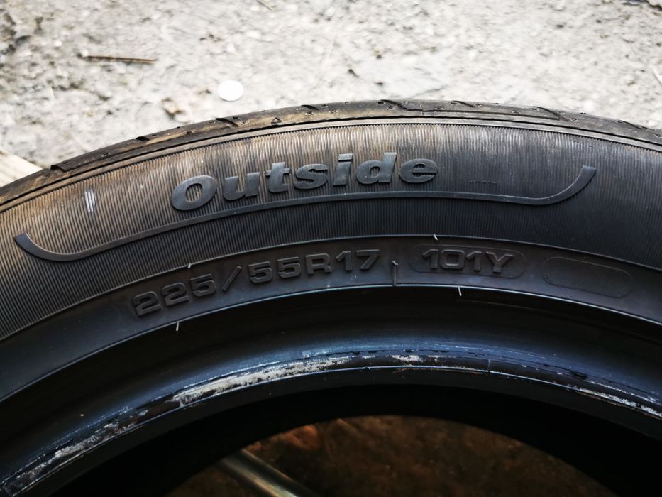2 броя 225/55/17 Fulda Sport Control дот:1221