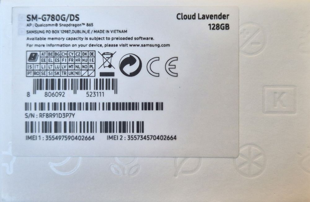 Samsung Galaxy S20 FE перфектен