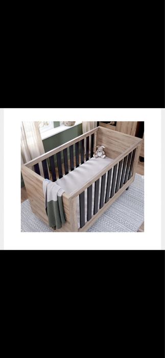 Pat bebe evolutiv Tutti Bambino + saltea hipoalergenica