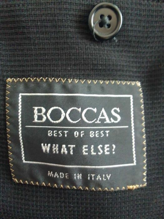 Мъжко спортно-елегантно сако BOCCAS, оригинално италианско, черно