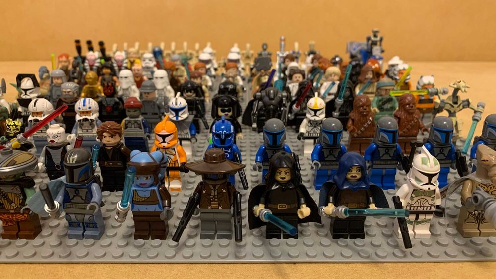 115 Lego Minifigurine  StarWars Colectie valoare piata 1700e ORIGINALE