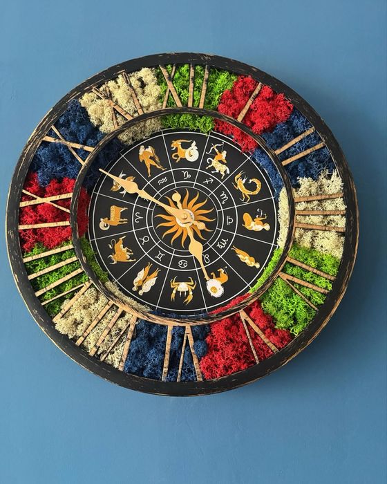 Промо!!! Часовник със скандинавски мъх