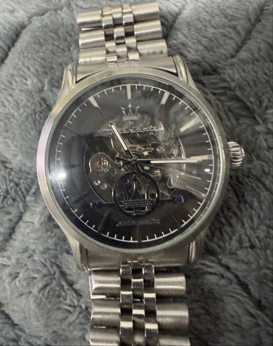 Ceas Automat Maserati - Argintiu