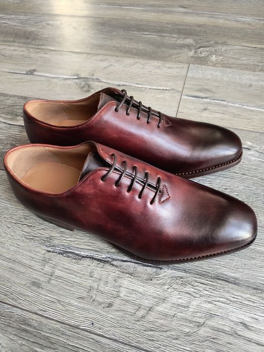 Pantofi din piele naturala culoare maro mărimea 42