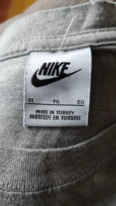 Tricou Nike Sportswear Retro Arch Logo Bumbac Gri Mărimea XL