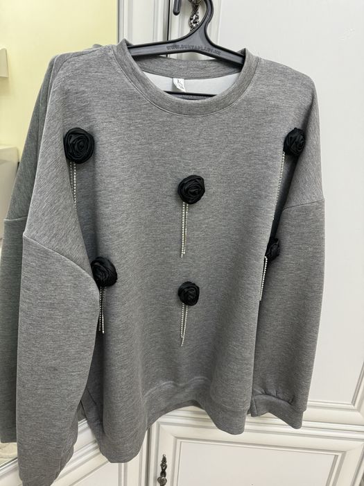 Худи оверсайз женский