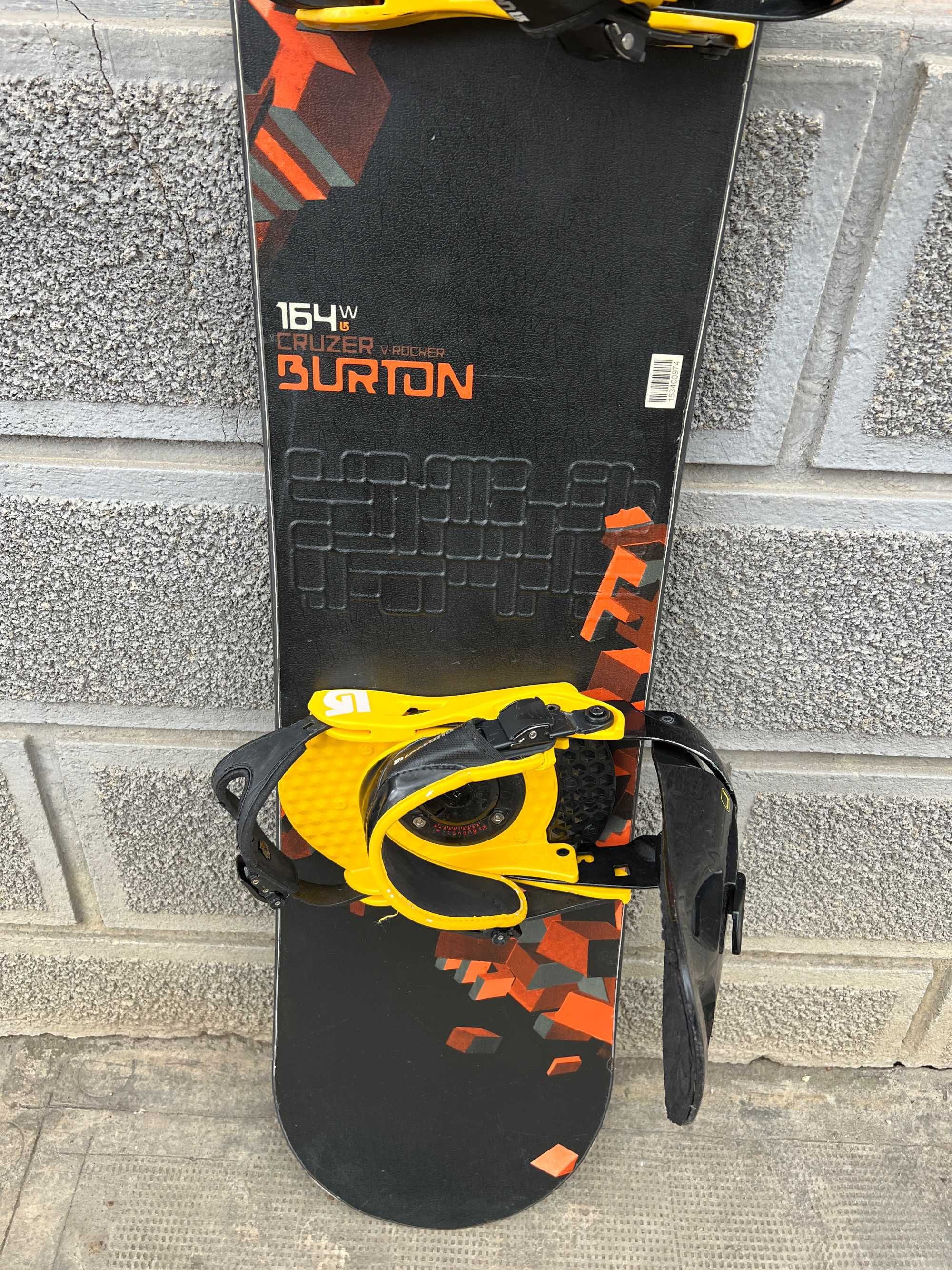 Placa snowboard burton cruzer v rocker wide L164cm Campia Turzii