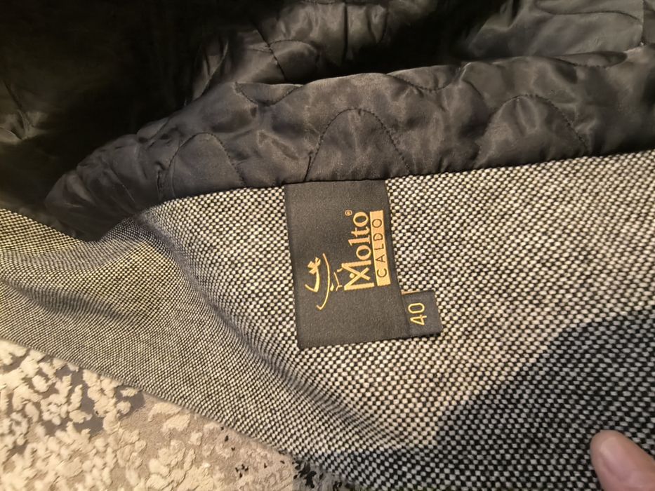 Пальто S-M ткан твид