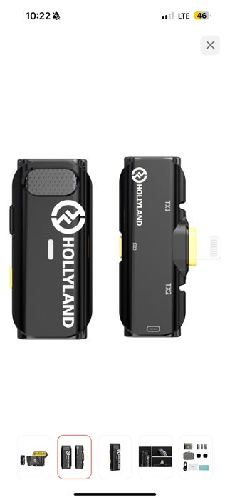 Петличка,Микрофон Hollyland