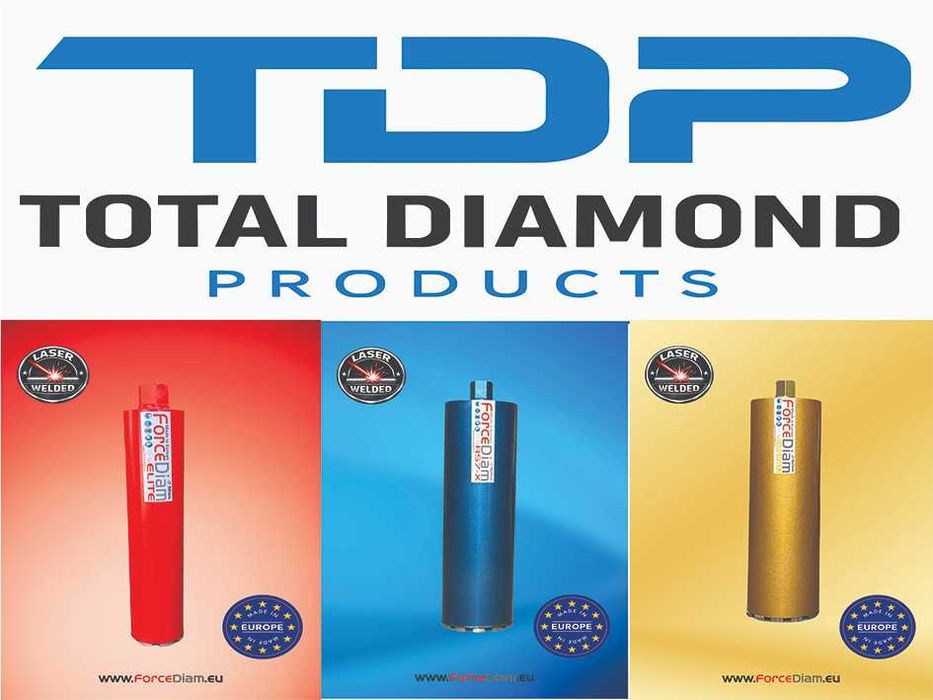 Ø 112 Carota Diamantata ForceDiam Gold Edition, Diametru 112mm,L 450mm