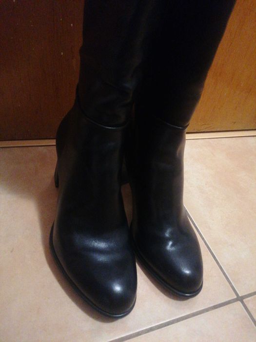 Cizme lungi cu toc, Tamaris, numarul 37