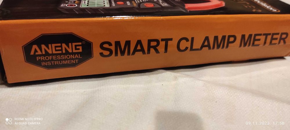 Нови Ампер клещи и Мултиметър ANENG ST184. Цена 20 €.