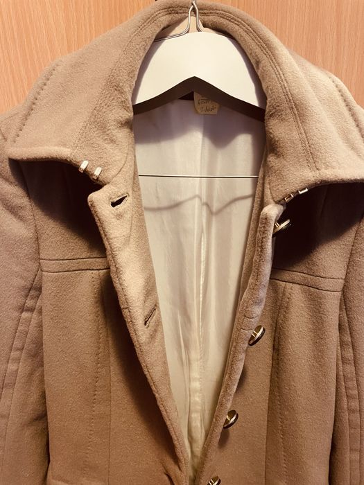 Palton 90% lana virgina 10% casmir