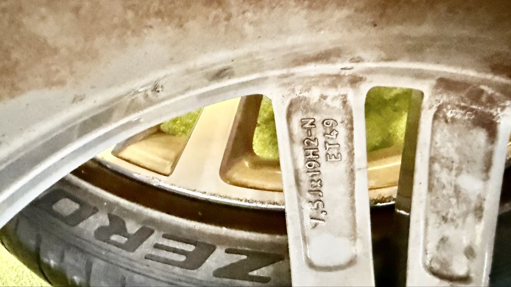 Jante Mercedes AMG R19 225/40/19 cu cauciucuri Pirelli P-Zero