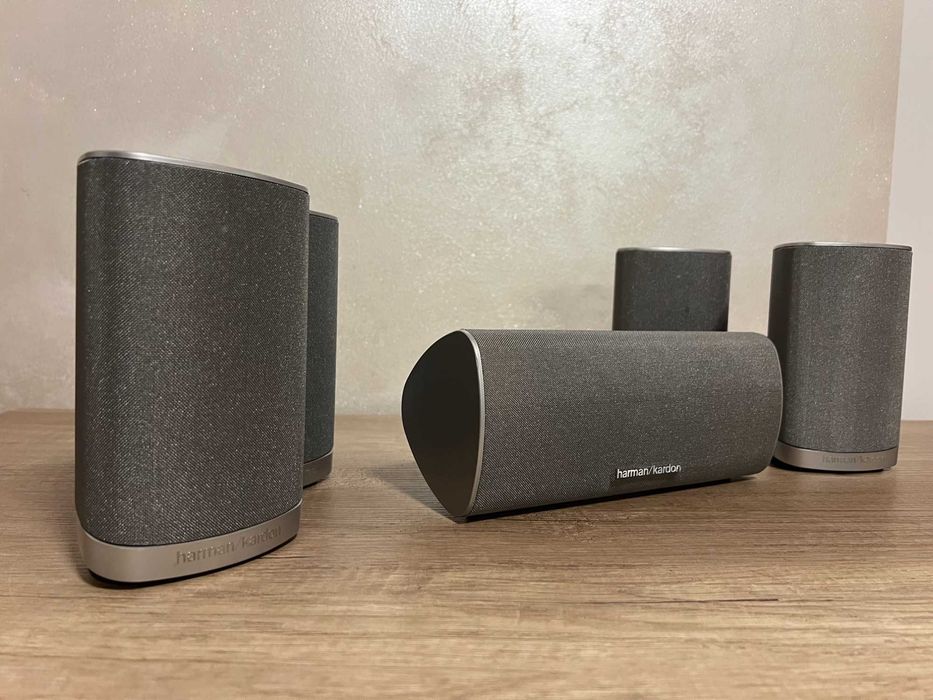 Harman Kardon boxe sateliti, surround sat-TS7 si CEN-TS7, subwoofer TS7/230