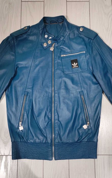 Оригинално кожено яке Адидас ( естествена кожа )
