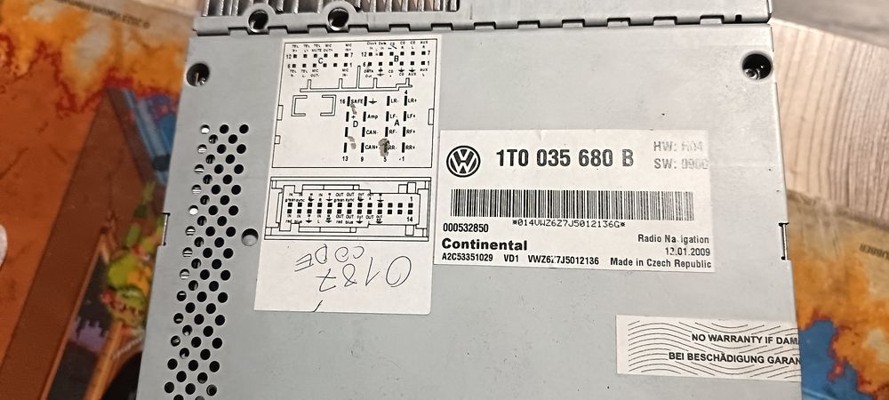 RNS 510 медия за Volkswagen