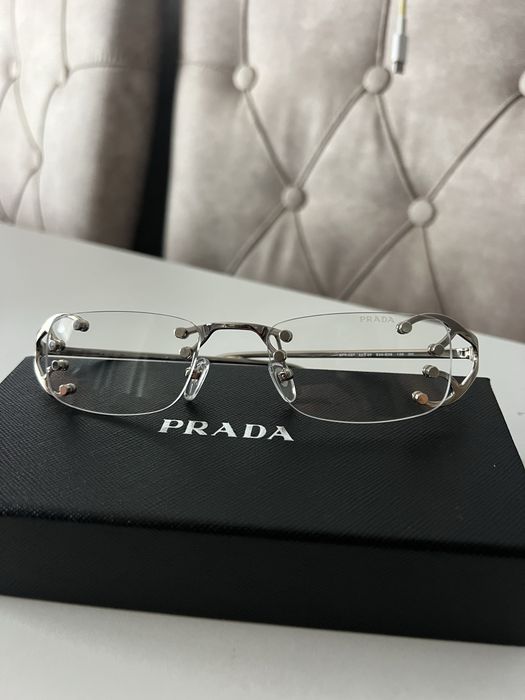 Ochelari Prada transparenti