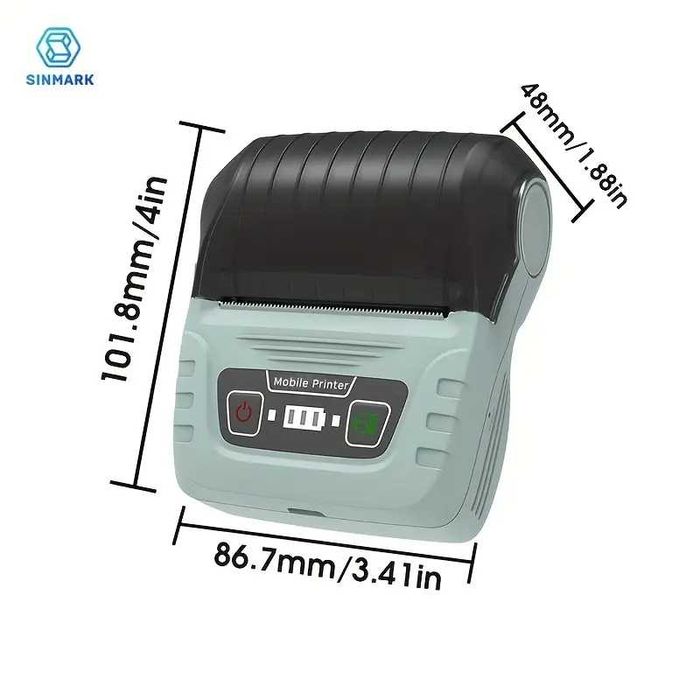 Принтер за етикети Преносим Термопринтер за стикери - 3 цвята
