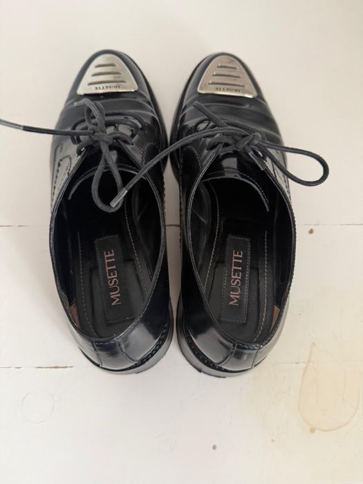 Pantofi Musette cu siret