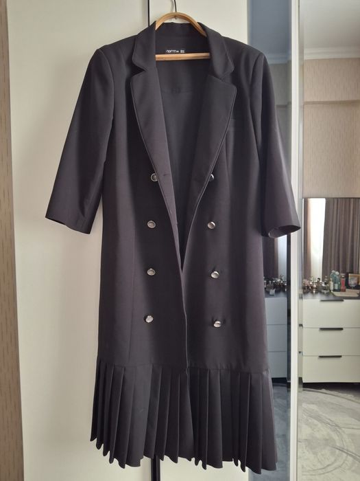 Платье на подкладе чёрное