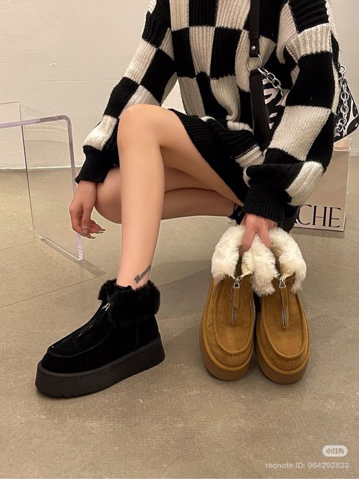 Сапоги женские с мехом