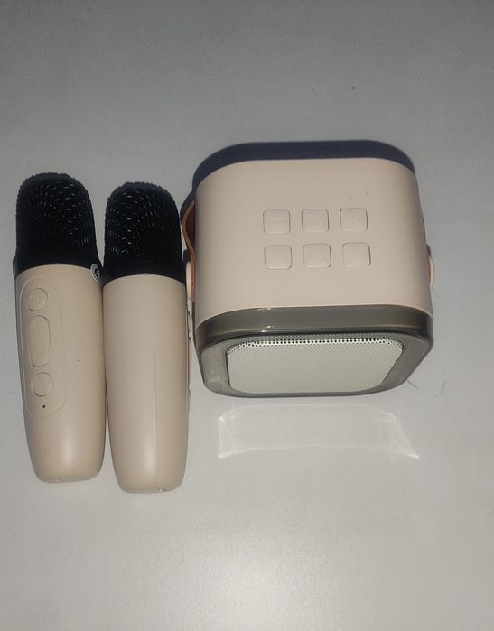 Продам блютуз колонку с микрофонами.