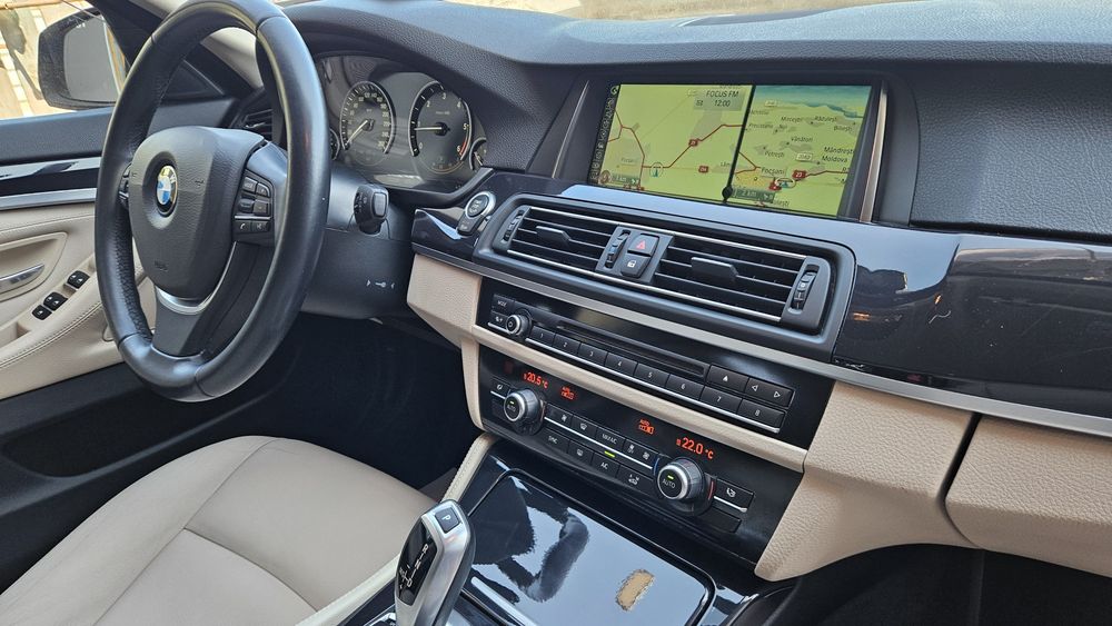 Bmw 520D 150 cp Euro 6 2015.05  Cutie Automata 8+1 Xenon+ Led Navi Mare -Piele-Jante R17-Clima