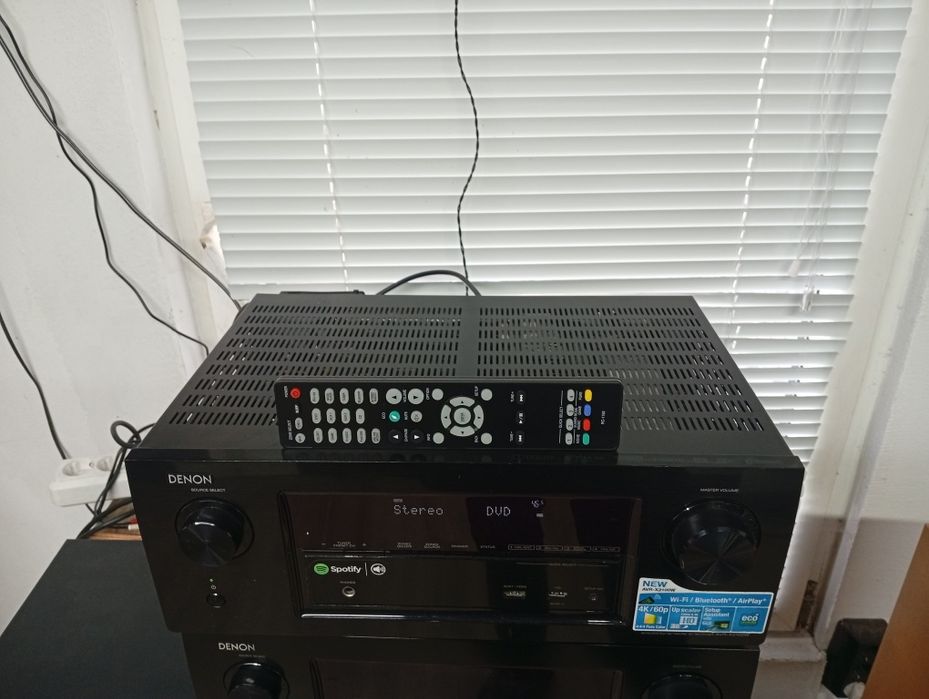 7.2 канален ресивър DENON AVR-X 2100 Bluetooth 4K Wi-fi